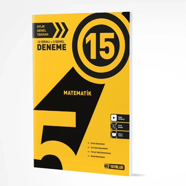 HIZ 5. SINIF MATEMATİK 15'Lİ DENEME