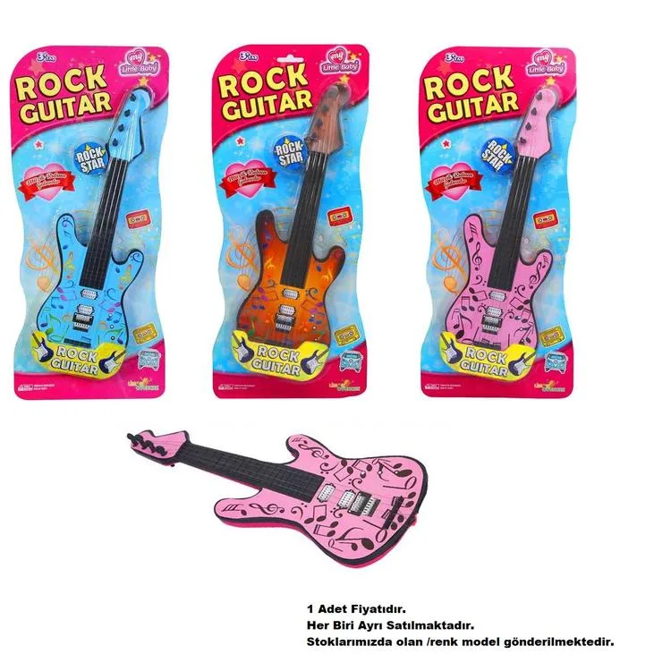 LİMON LMN110 OYUNCAK ROCK GİTAR KARTELA 3+ TEKLİ