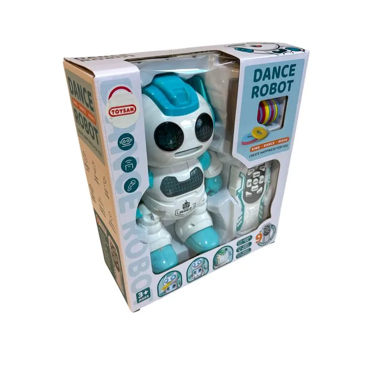 TOYSAN 606-30 KUTULU SESLİ IŞIKLI DİSK ATAN AKILLI ROBOT