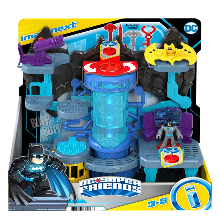 MATTEL GYV24 IMAGINEXT DC SUPER FRIENDS BAT-TECH BATMANIN MAĞARASI