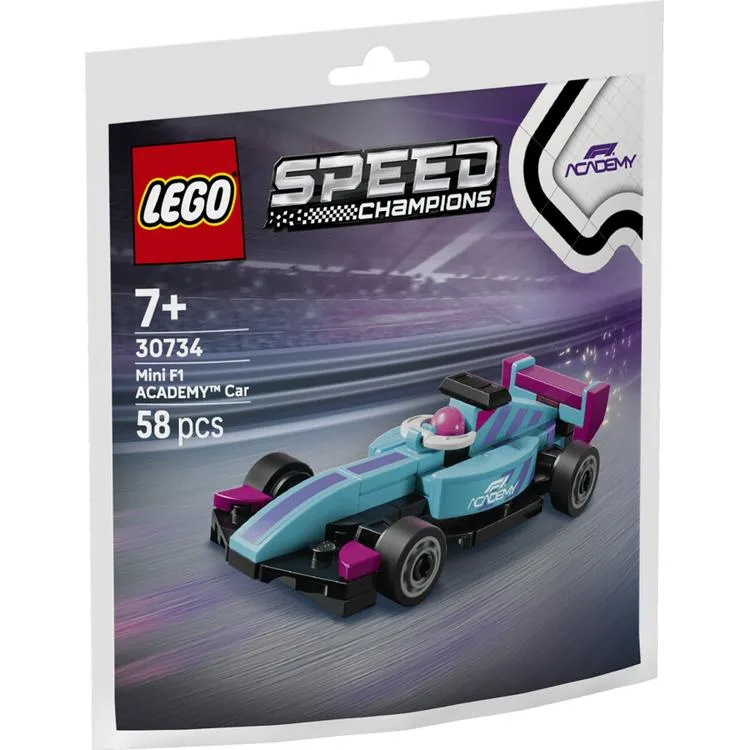 LEGO CITY 30734 MİNİ F1 ACADEMY 58 PARÇA (KAĞIT AMBALAJ) 7+
