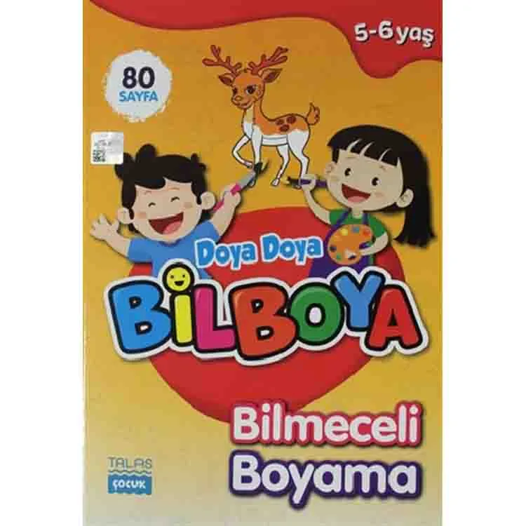 DOYA DOYA BİLBOYA BİLMECELİ BOYAMA KİTABI 5-6 YAŞ
