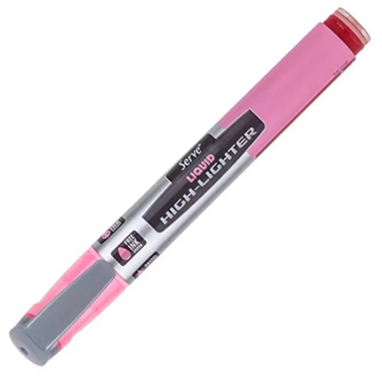 SERVE LİKİT FOSFORLU KALEM PASTEL PEMBE