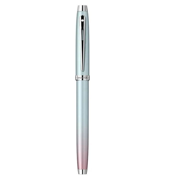 SHEAFFER 9376-1 100 ROLLER KALEM EXPRESSION MAVİ-PEMBE SEDEFLİ RENK GEÇİŞLİ ÖZEL KUTUDA