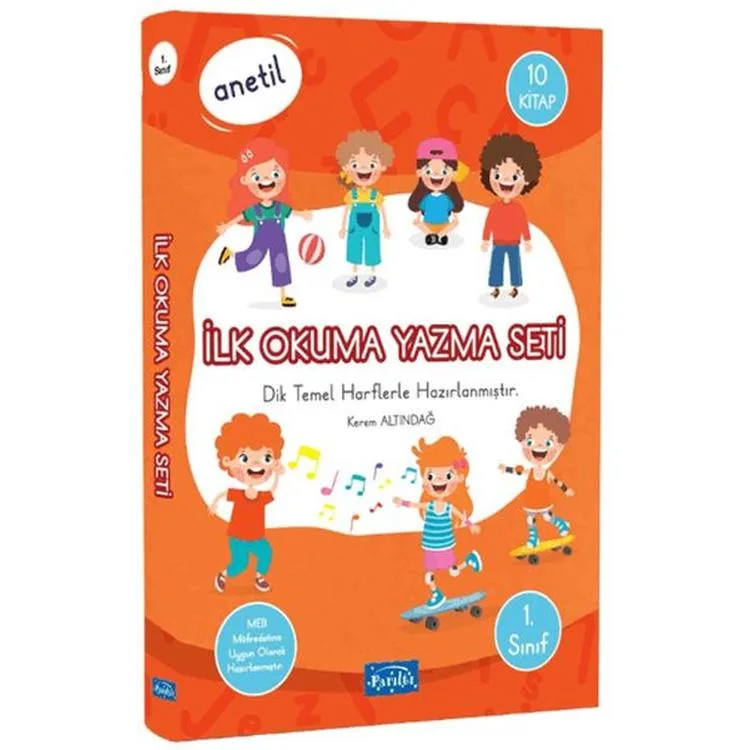 İLK OKUMA YAZMA SETİ 10 KİTAP SET - ANETİL