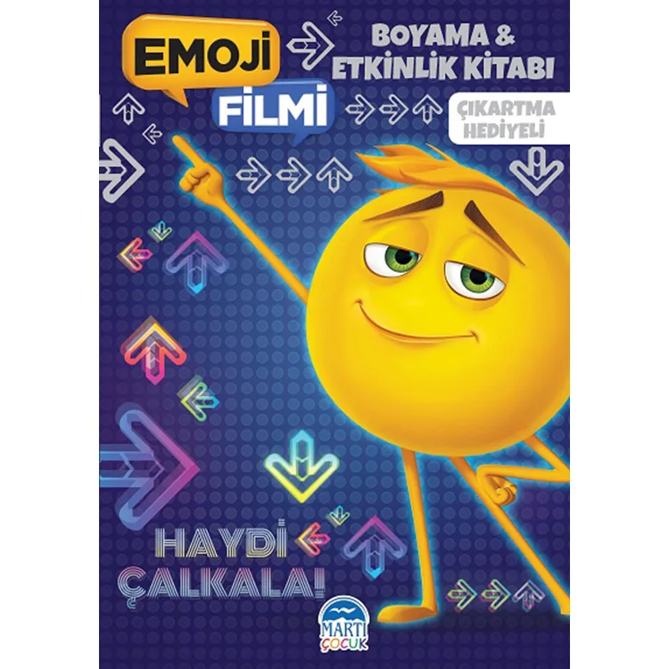 EMOJİ FİLMİ BOYAMA VE ETKİNLİK KİTABI