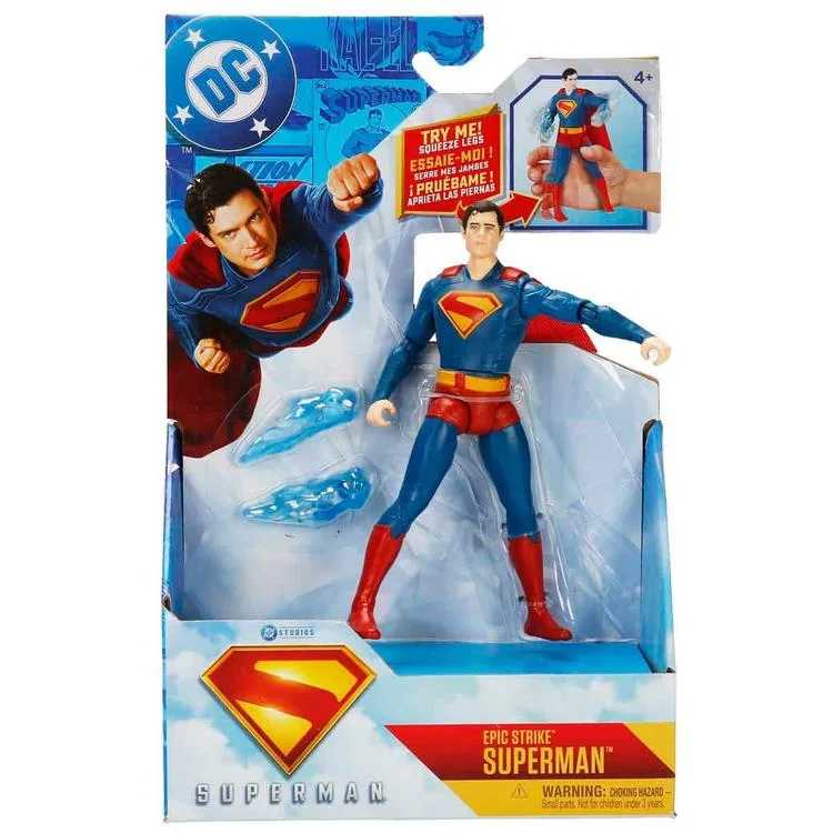 SPIN MASTER DC COMICS 6073190/6073319 AKSİYON FİGÜRLERİ 15 cm MOVIE EPIC STRIKE 4+