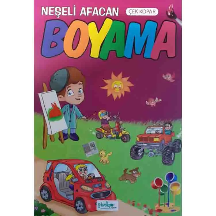 NEŞELİ AFACAN BOYAMA