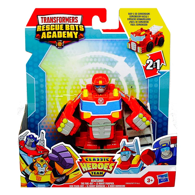 TRANSFORMERS HAS-F0719/F0888 RESCURE BOTS ACADEMY KAHRAMAN TAKIMI- HEATWAVE
