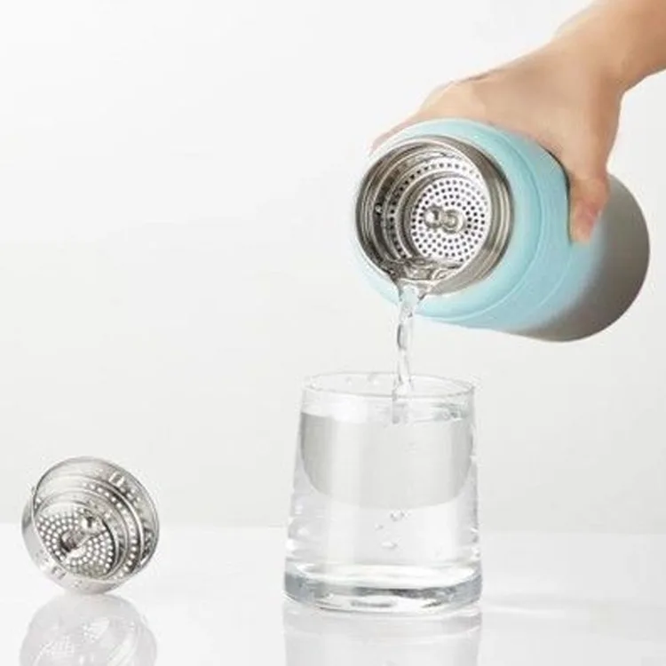VAGONLİFE T2025 TKK PİPETLİ /PİPETSİZ KULLANIM ÇELİK TERMOS 900ML MAVİ (BLUE)