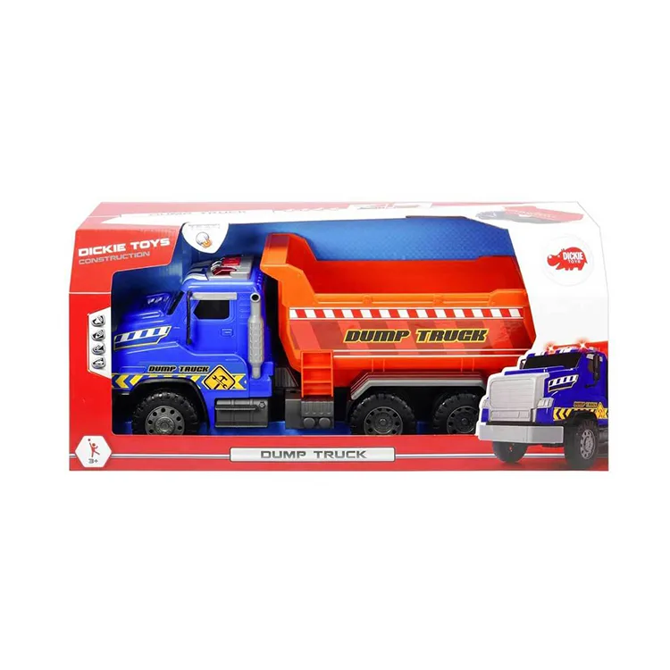 DICKIE 3729006 SESLİ VE IŞIKLI DAMPERLİ KAMYON