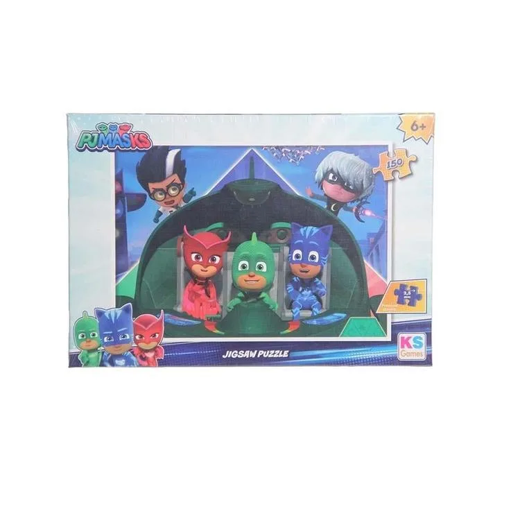 KS GAMES PJM715 PJMASKS 34x48cm YAPBOZ/PUZZLE 150 PARÇA