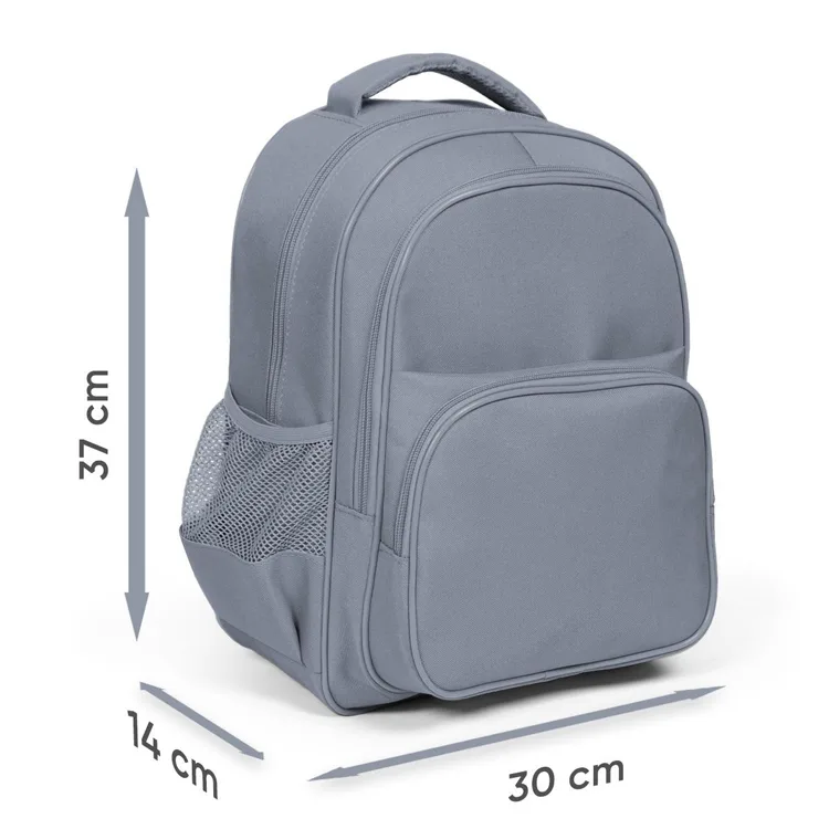CORAL HIGH 14411 MOR PEMBE FİL DESENLİ ÜÇ BÖLMELİ SIRT ÇANTASI