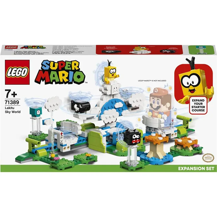 LEGO 713 89 SÜPER MARIO LAKITU SKY WORLD GÖKYÜZÜ DÜNYASI EK MACERA SETİ
