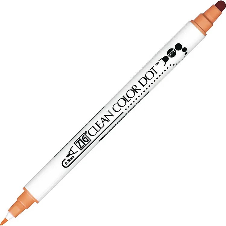 ZIG CLEAN COLOR ÇİFT UÇLU DOT KALEM TC-6100 064 FAWN