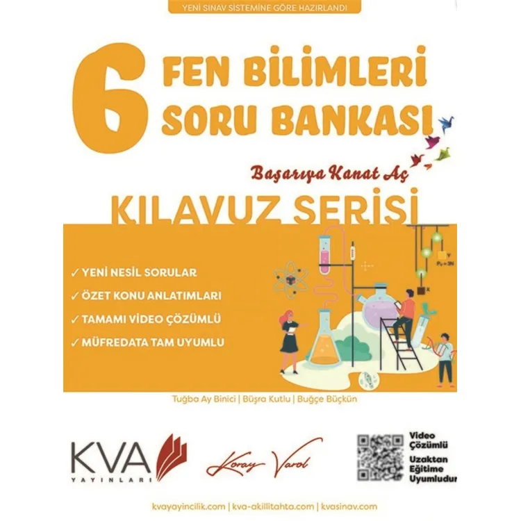 KORAY VAROL 6. SINIF FEN BİLİMLERİ KILAVUZ SERİSİ SORU BANKASI