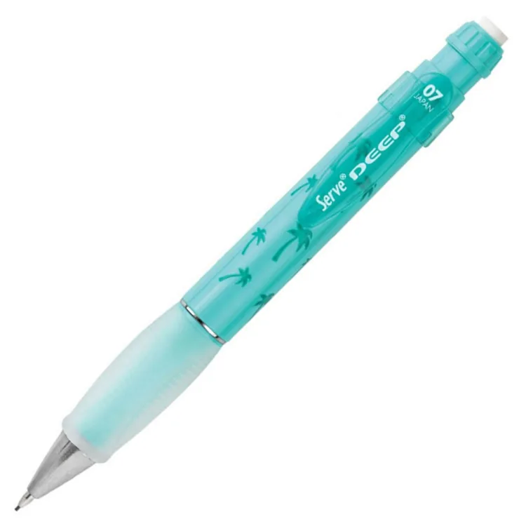 SERVE DEEP PALMİYE DESENLİ MEKANİK VERSATİL KALEM 0.7mm NANE YEŞİLİ