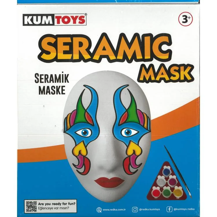 KUMTOYS KM5217 SERAMİK MASKE