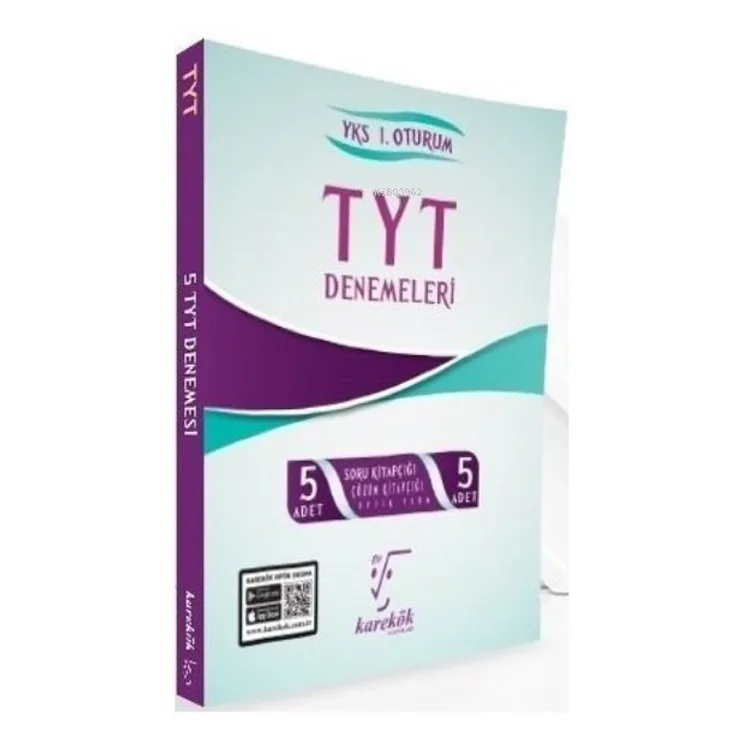 KAREKÖK TYT 5'Lİ DENEME SETİ YKS 1. OTURUM