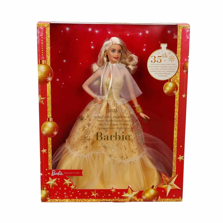 BARBIE 2023 MUTLU YILLAR BEBEĞİ SARIŞIN HJX04