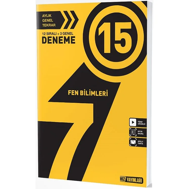 HIZ 7. SINIF FEN BİLİMLERİ 15'Lİ DENEME