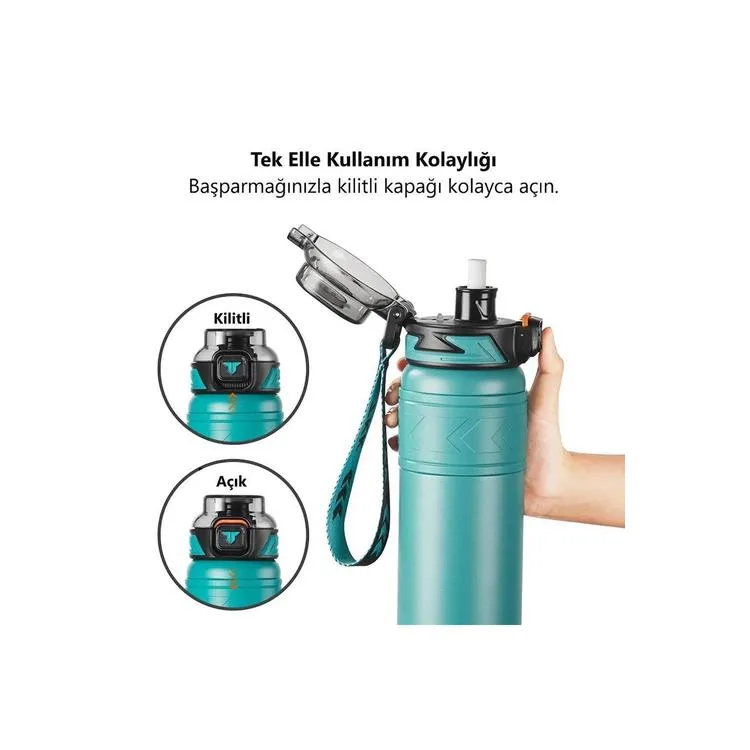 VAGONLİFE T2022 TKK PASLANMAZ ÇELİK TERMOS 500 ML YEŞİL (TEA)