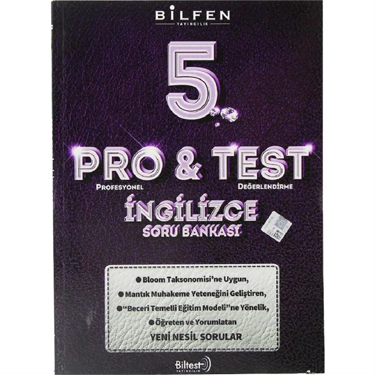 BİLFEN 5. SINIF PRO&TEST İNGİLİZCE SORU BANKASI