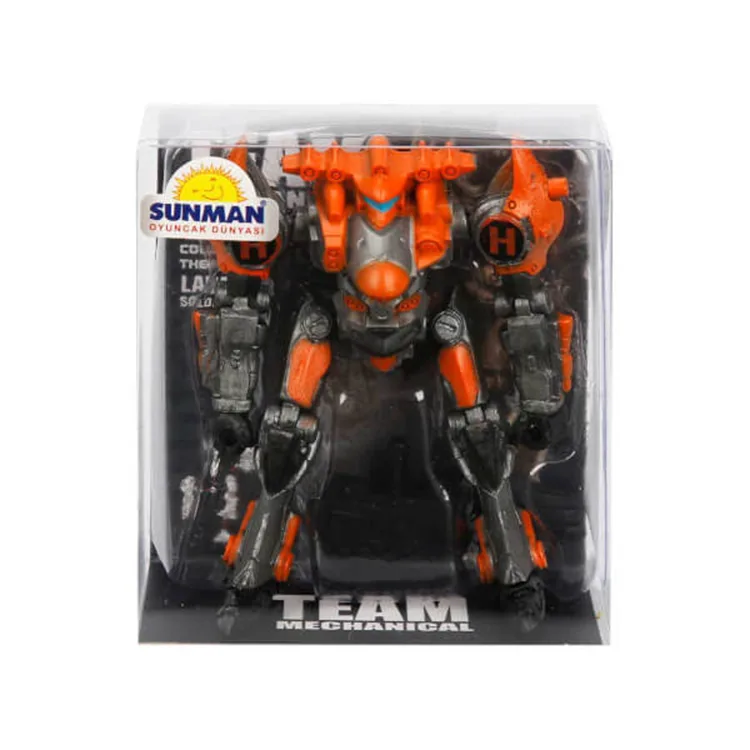 SUNMAN OYUNCAK 8910-201 ROBOT FİGÜR 9CM - TEKLİ