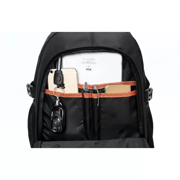 LENOVA LECOO BG02 17 İNÇ LAPTOP BÖLMELİ ÇOK FONKSİYONLU WATERPROOF SIRT ÇANTASI SİYAH