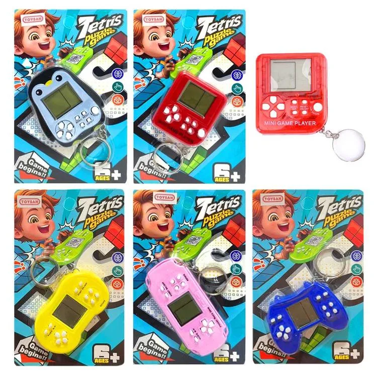 TOYSAN 555-36 KÜÇÜK KARTELADA TETRİS OYUN KONSOLU +6