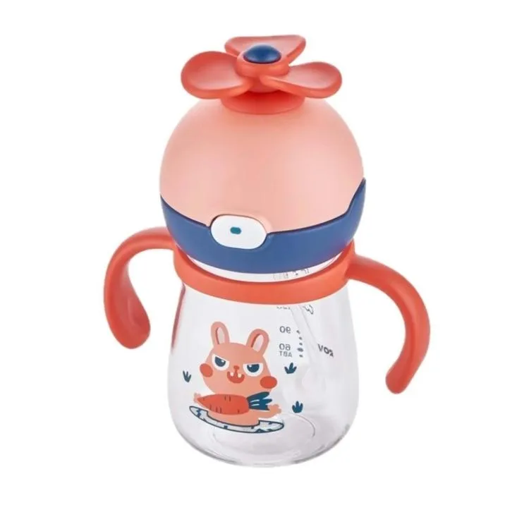 VAGONLIFE ROVCO PİPETLİ DÖNEBİLEN PERVANE BAŞLIKLI ÇOCUK MATARASI B1060 220 ML 6 AY +