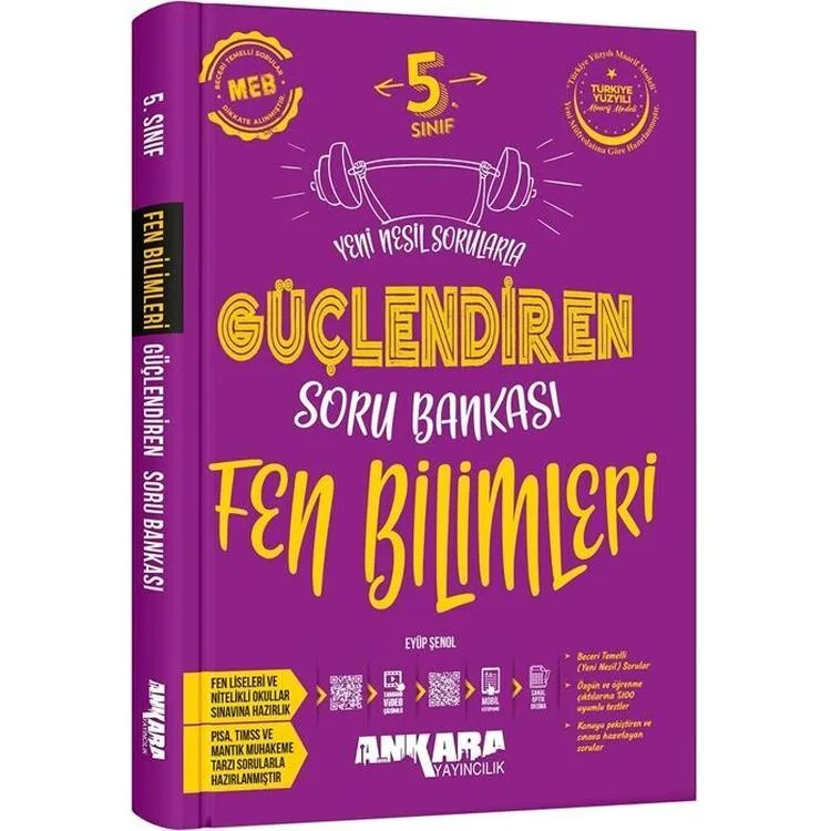 ANKARA 5.SINIF GÜÇLENDİREN FEN BİLİMLERİ SORU BANKASI