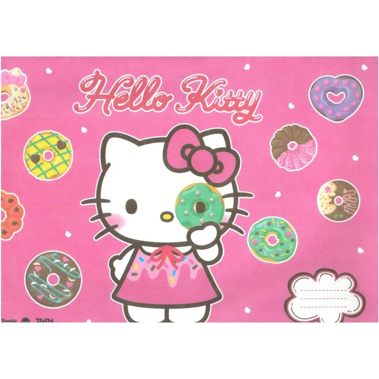 TMN 590292 HELLO KITTY ÖĞRENCİ PEÇETESİ/BESLENME ÖRTÜSÜ - TEKLİ