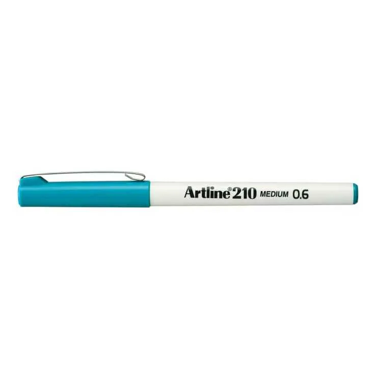 ARTLINE EK-210N KEÇE UÇLU YAZI KALEMİ 0.6mm TURKUAZ