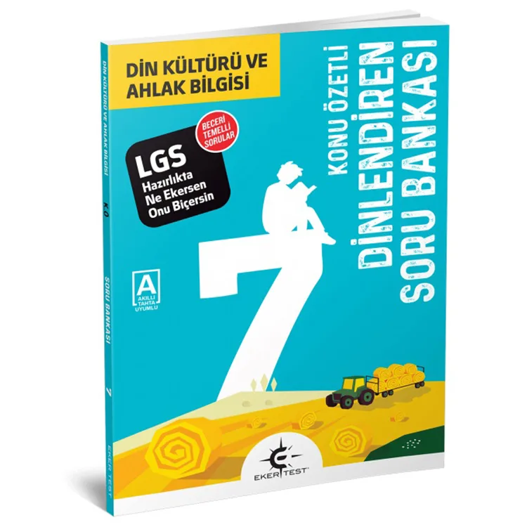 EKER TEST 7. SINIF DİN KÜLTÜRÜ VE AHLAK BİLGİSİ DİNLENDİREN KONU ÖZETLİ SORU BANKASI