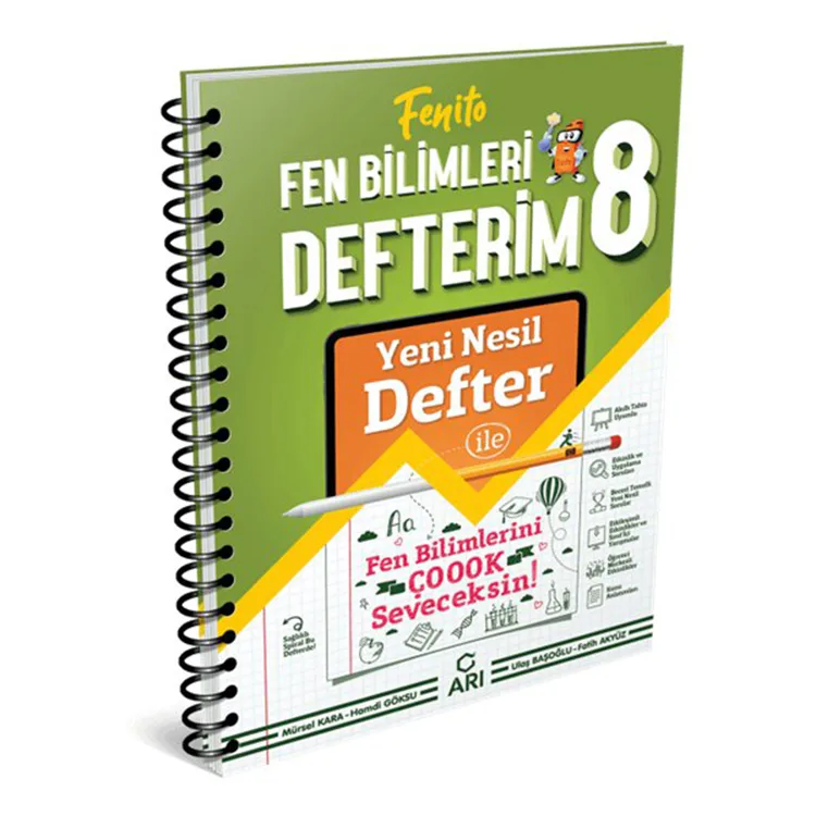 ARI 8. SINIF FENİTO FEN BİLİMLERİ DEFTERİM