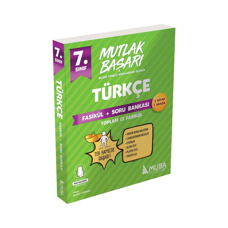 MUBA 7. SINIF TÜRKÇE MUTLAK BAŞARI FASİKÜL+ SORU BANKASI