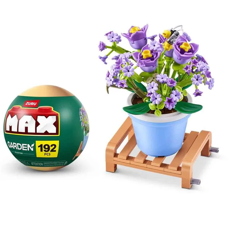 GIOCHI ZURU MNB08000 MAX GARDEN SAKSI BİTKİLERİ SÜRPRİZİ 6 MODEL