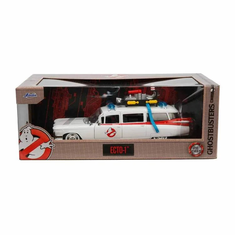 SİMBA JADA 32355000 GHOSTBUSTER 1 :23 ECTO-1 HAYALET AVCILARI DIE CAST METAL ARABA 8+