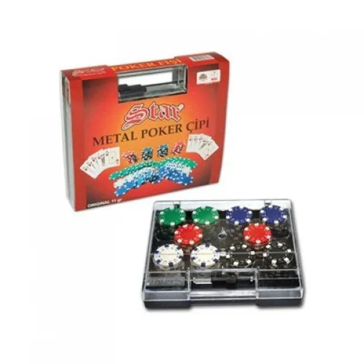 STAR POKER ÇİPİ 100'LÜK ÇANTA
