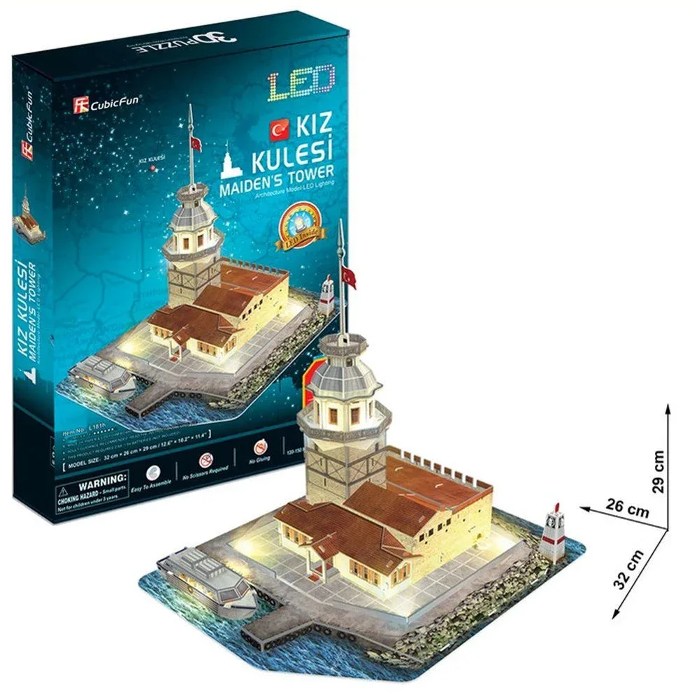 NECOTOYS CUB/L181H CUBIC FUN KIZ KULESİ LED IŞIKLI