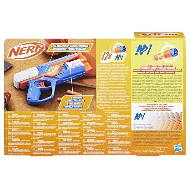 HASBRO F8629 NERF N SERİSİ AGILITY SÜNGER ATAN SİLAH 12 MERMİ 8+