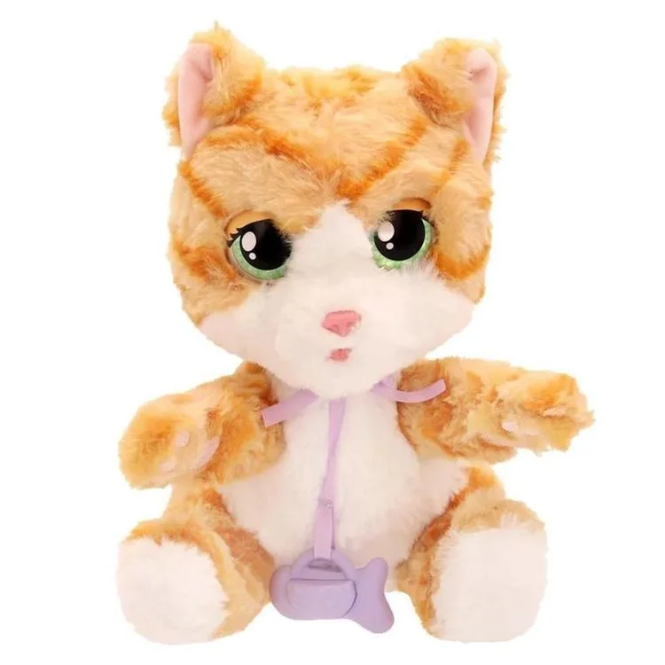 BABY PAWS BAW05000 SESLİ YAVRU PELUŞ KEDİ 20 CM 18 AY +
