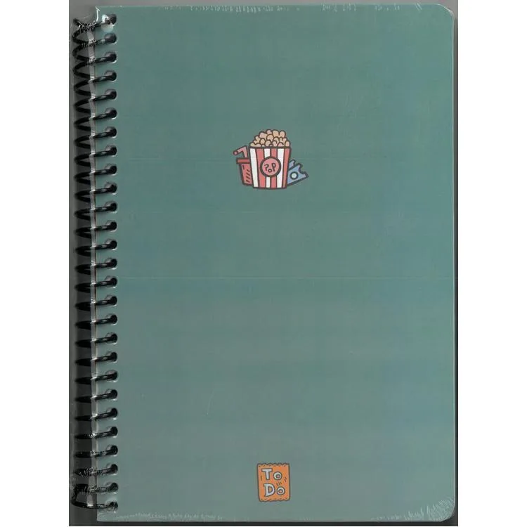 PAPİRÜS TO DO SERT KAPAK SPİRALLİ 16X23 120YP. ÇİZGİSİZ DEFTER