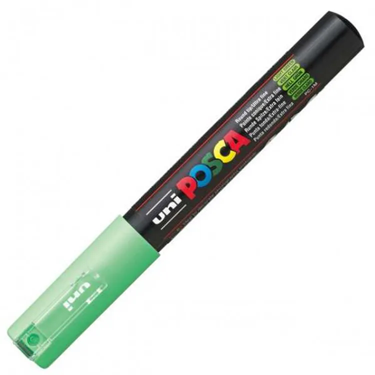 UNİ POSCA SU BAZLI POSTER MARKER 0.7 AÇIK YEŞİL PC-1M