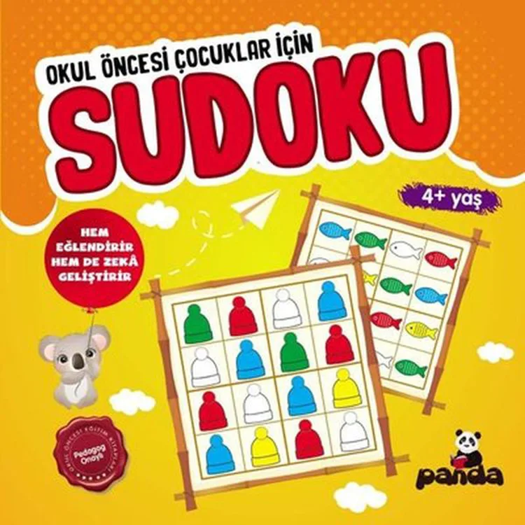 SUDOKU 4+ YAŞ - OKUL ÖNCESİ ÇOCUKLAR İÇİN