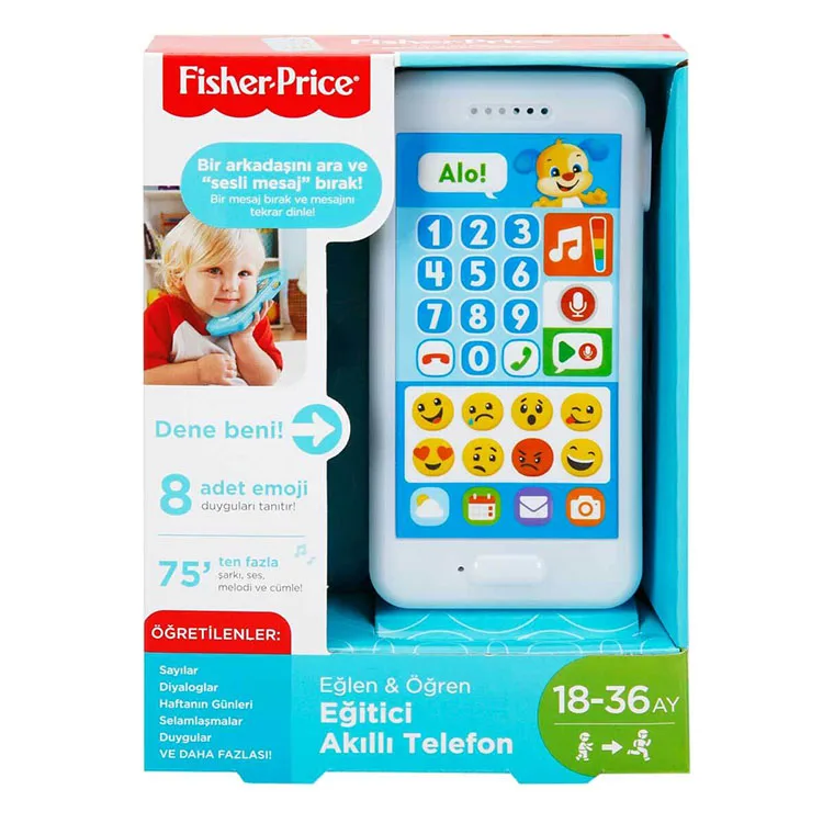 FİSHER PRICE FPR25 EĞİTİCİ AKILLI TELEFON TÜRKÇE