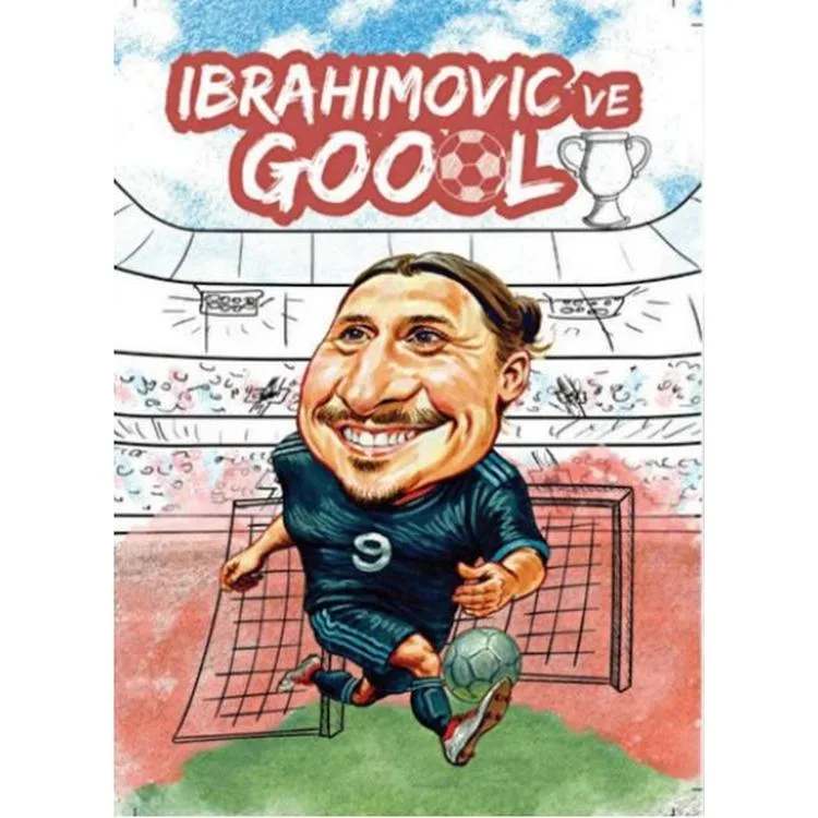 NOTANTİK ÇİZGİSİZ NOT DEFTERİ VE GOOL SERİSİ - İBRAHİMOVİC