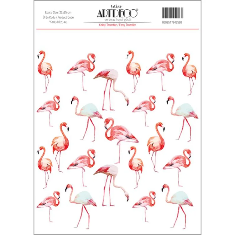 ARTDECO KOLAY TRANSFER 25X35CM DESEN NO:66