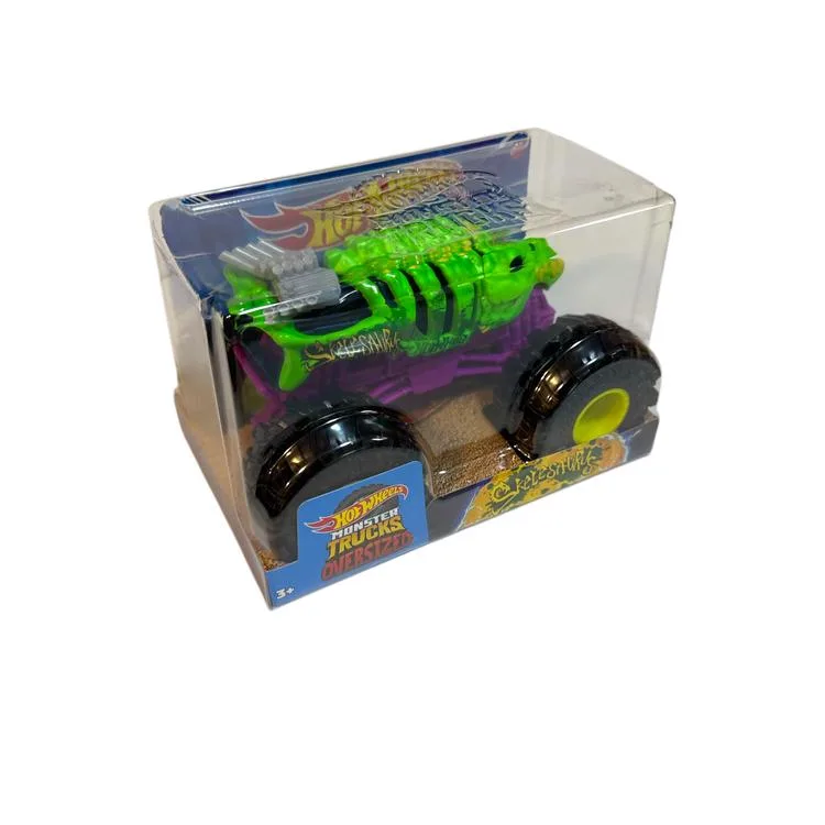 HOT WHEELS MTL-FYJ83/HTM81 MONSTER TRUCKS OVERSIZED ARABALAR SKELESAURUS 1:24